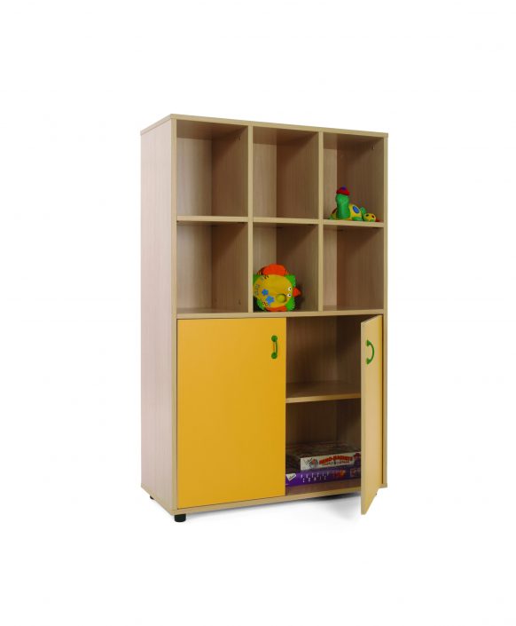 600307-Mueble medio armario 6 casillas