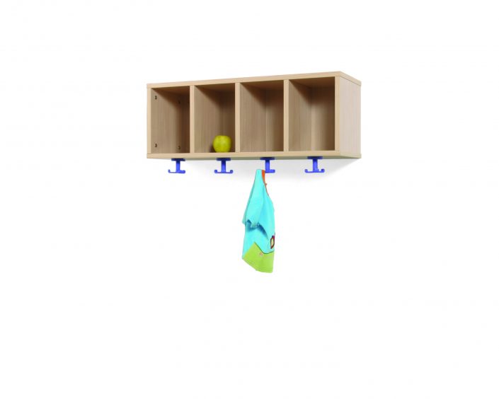 600605-Mueble perchero 4 casillas 80-30