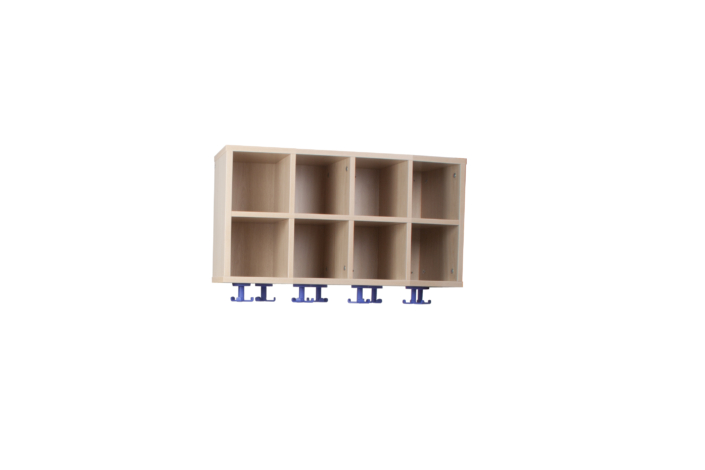 600640 – Mueble perchero 8 casillas