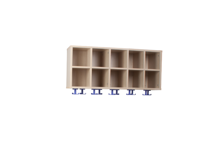 600641 – Mueble perchero 10 casillas